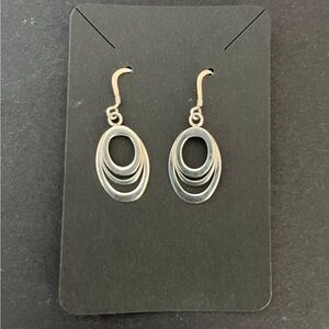 Elegant Silver Dangle Earrings